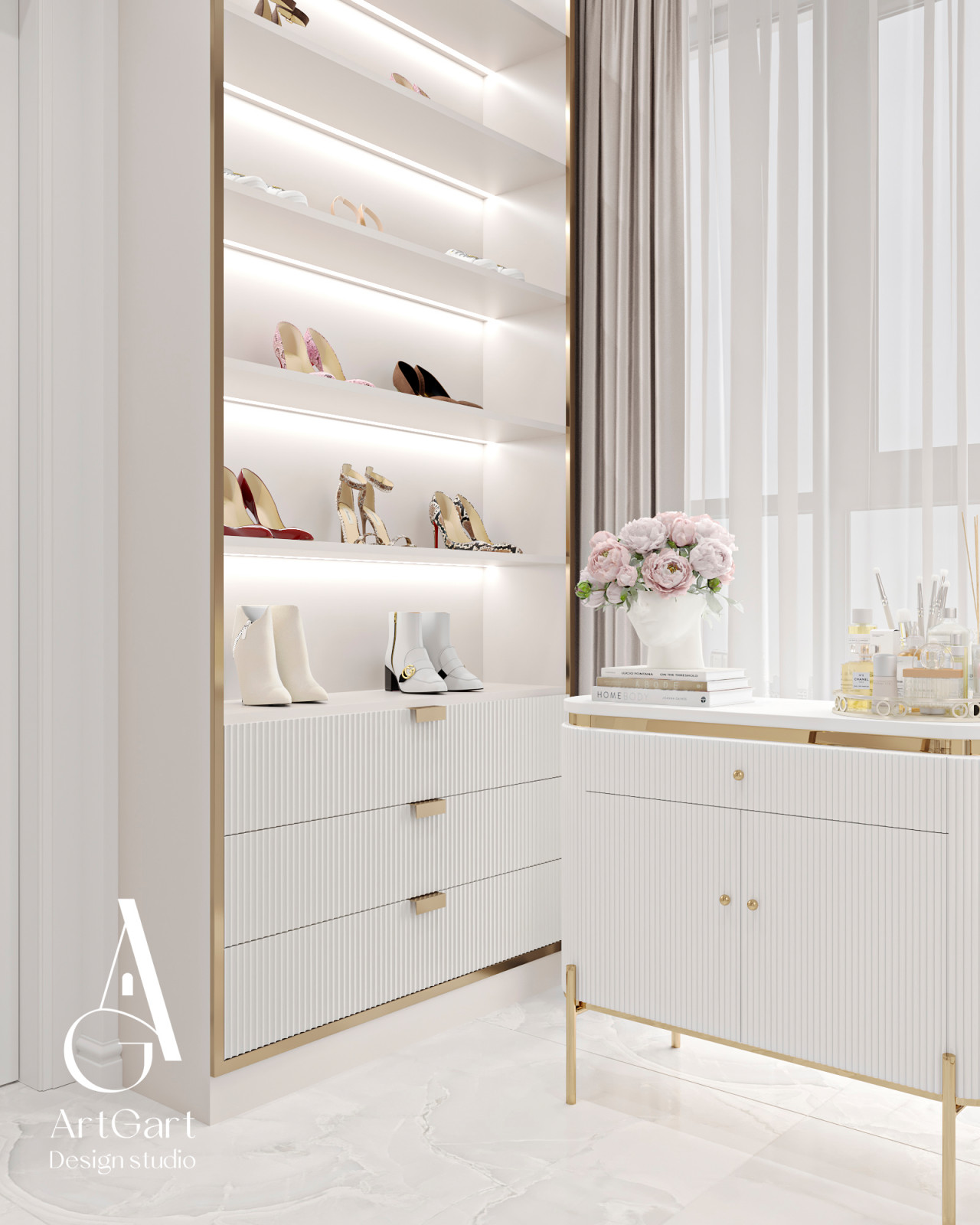 Дизайн квартиры в ЖК  Spires