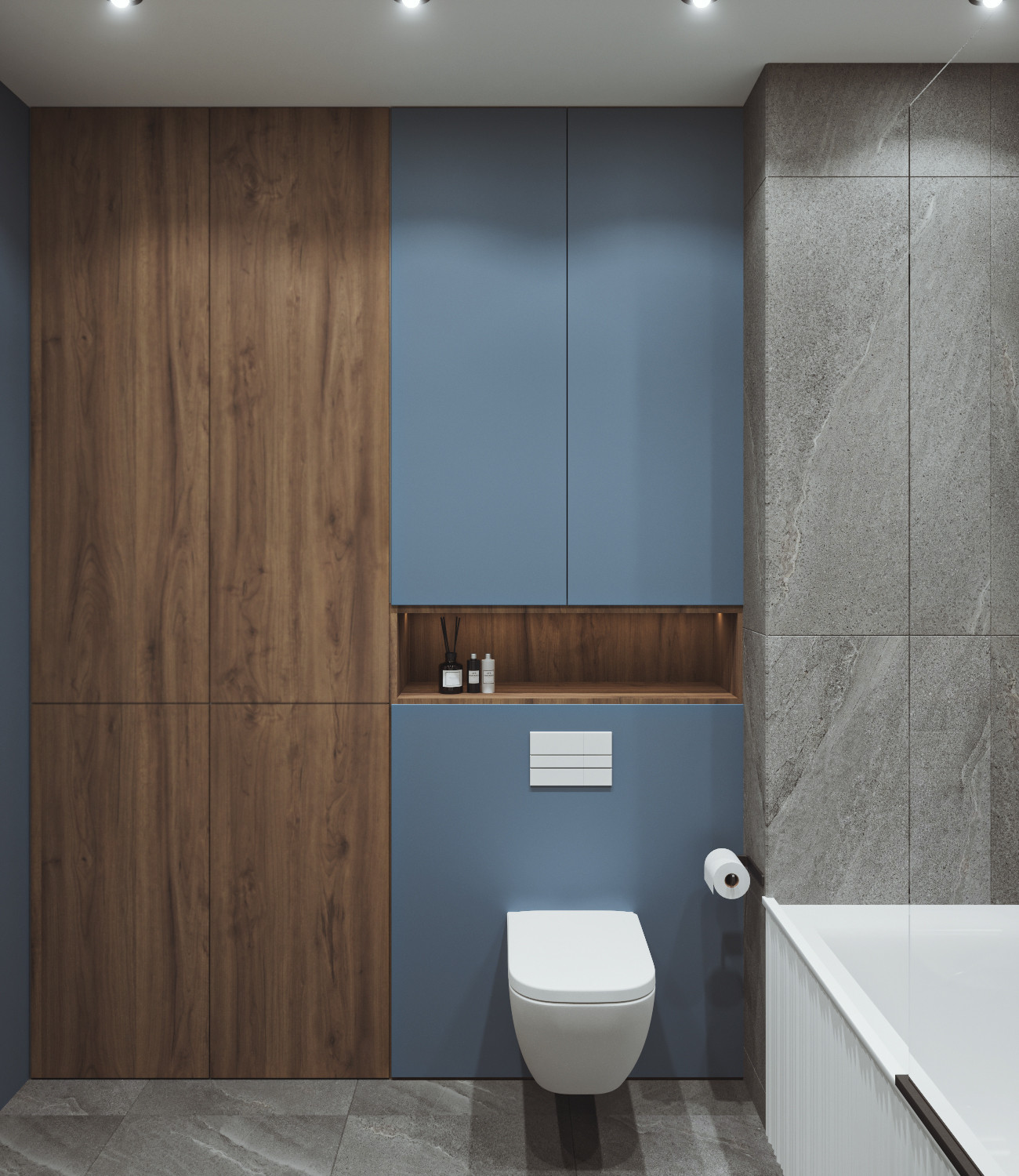 Квартира в природных тонах