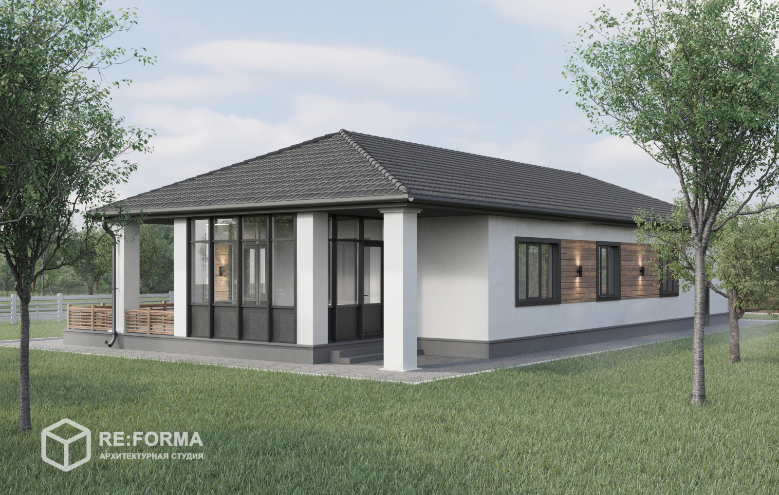 Дом в скандинавском стиле