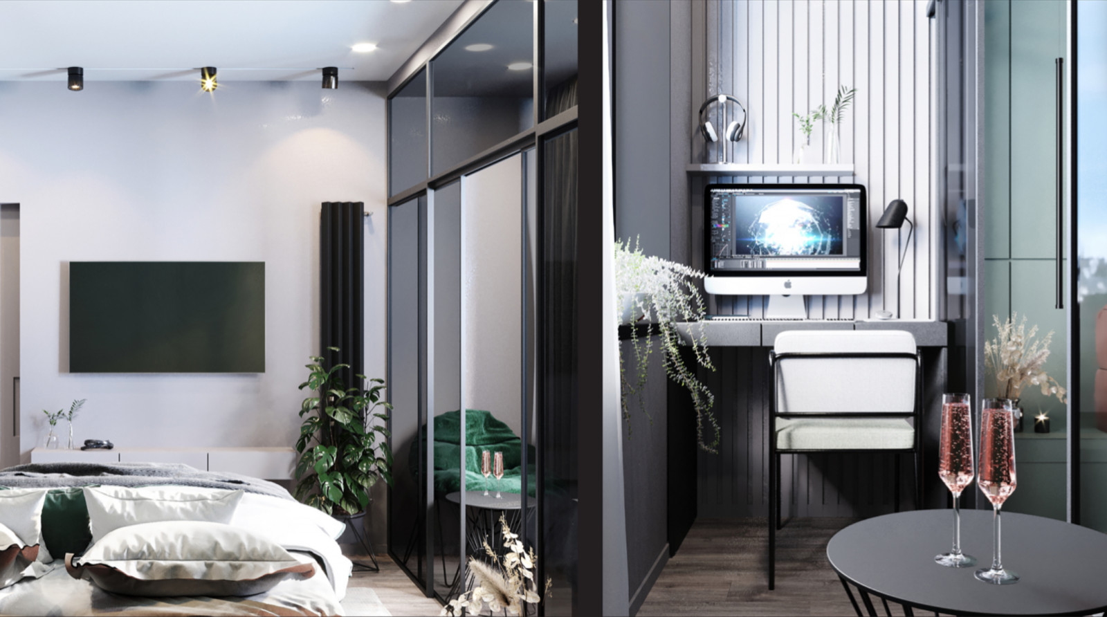 Дизайн-проект двухкомнатной квартиры