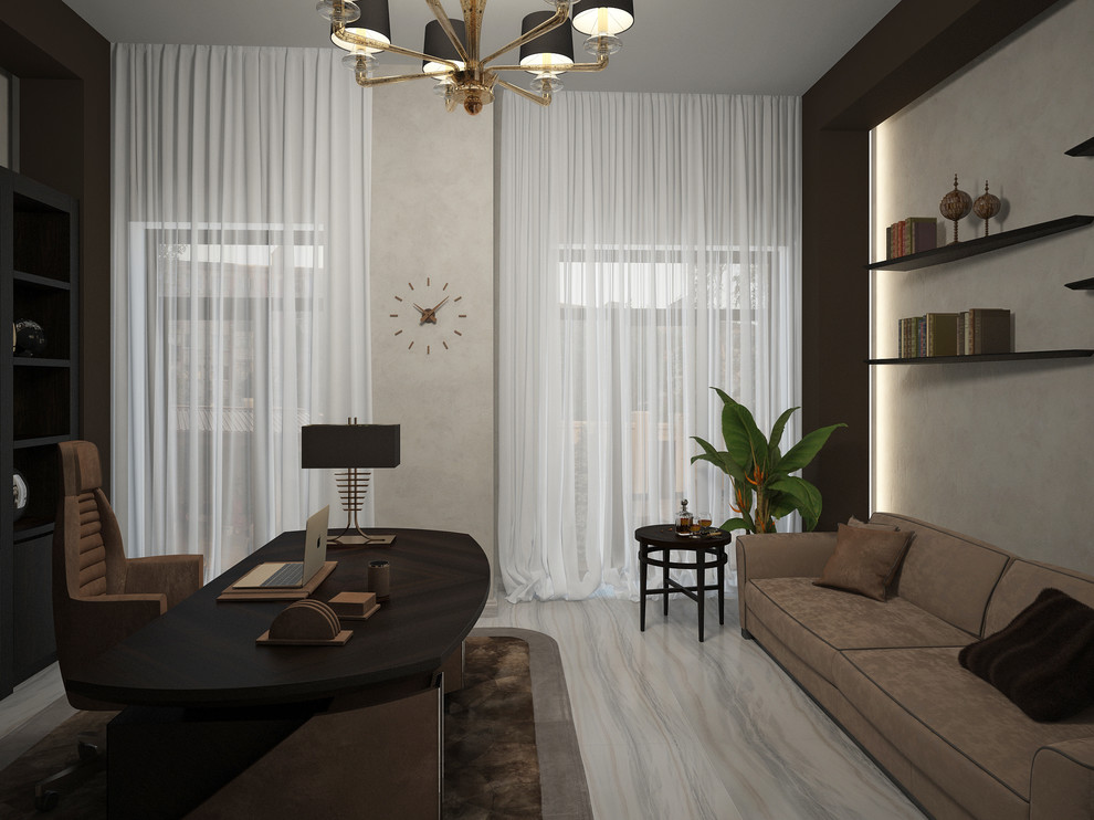 Обложка проекта: Кабинет в стиле Ар-Деко