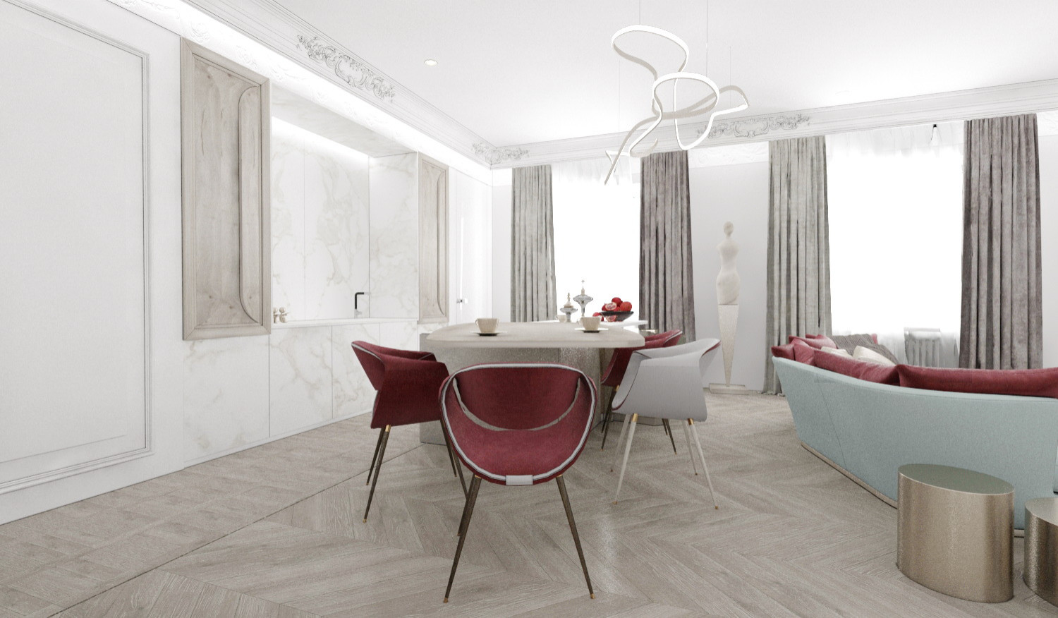 Акцент на бордо