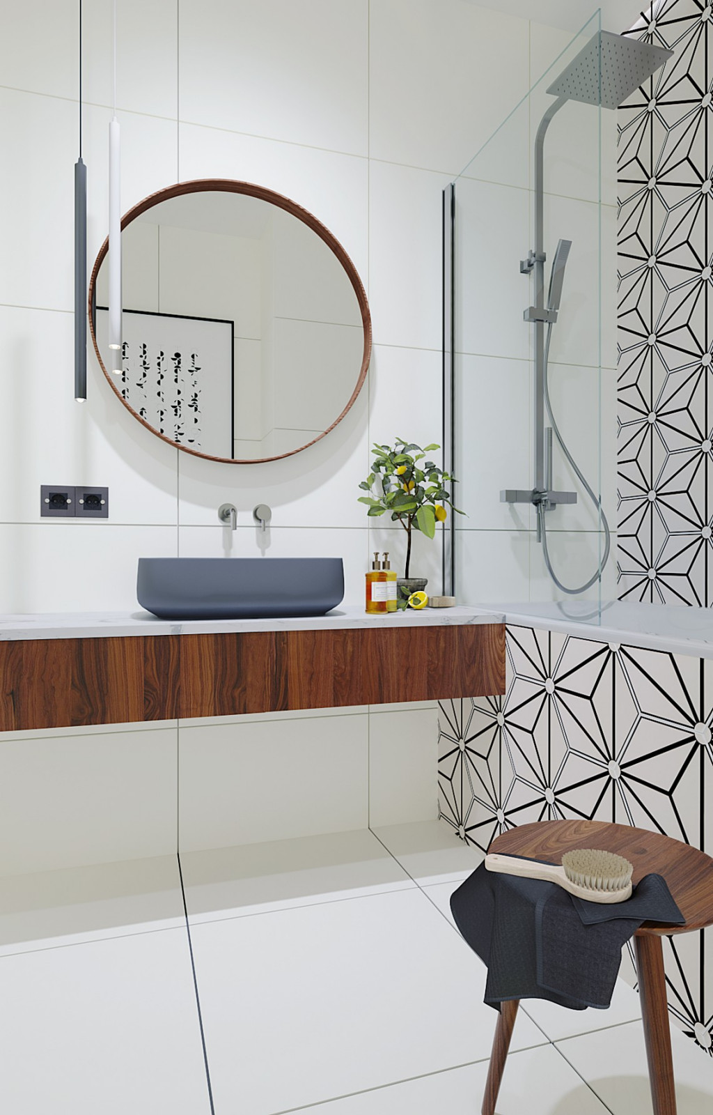 Трехкомнатная квартира в спокойных тонах