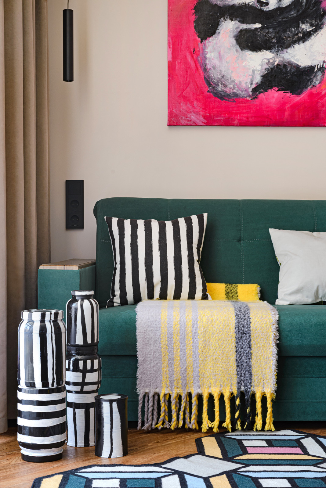 Яркая квартира-студия