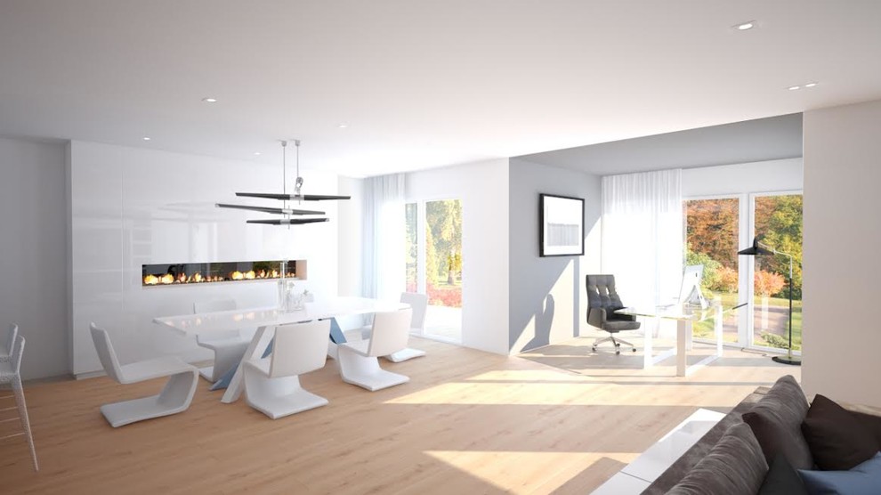 3D проект квартиры в Швейцарии