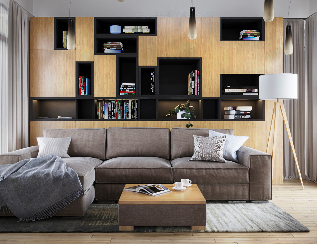 Гостиная в частном доме в Испании