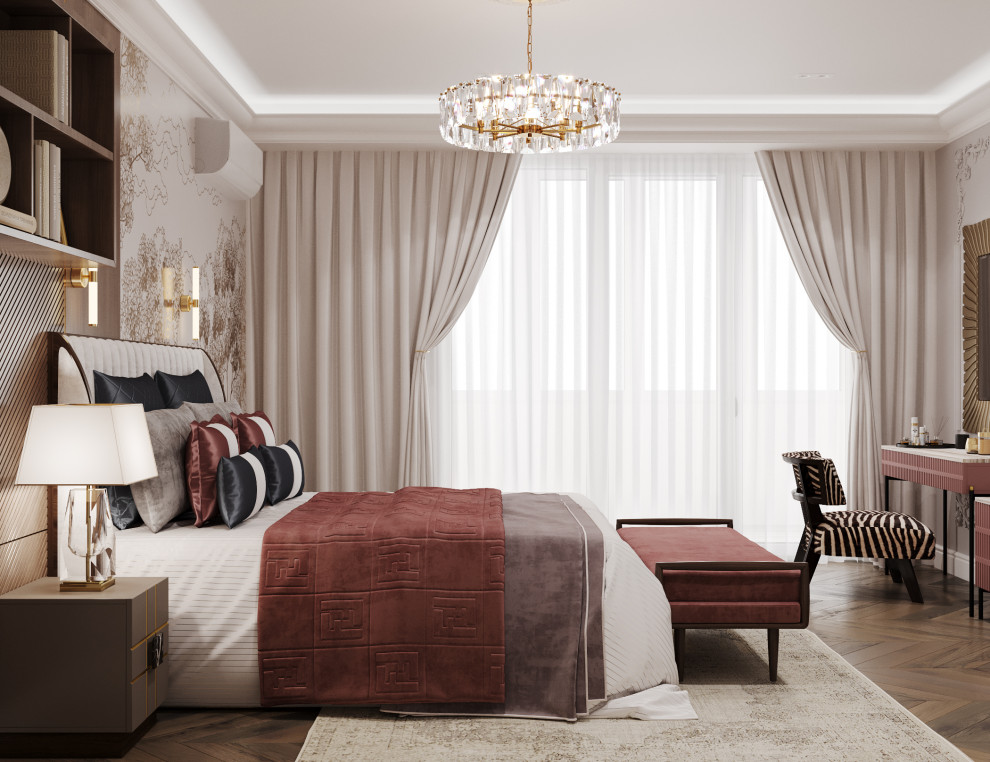 ЖК на Кировоградской улице, семейная пара и взрослый сын, квартира 120 кв.м.