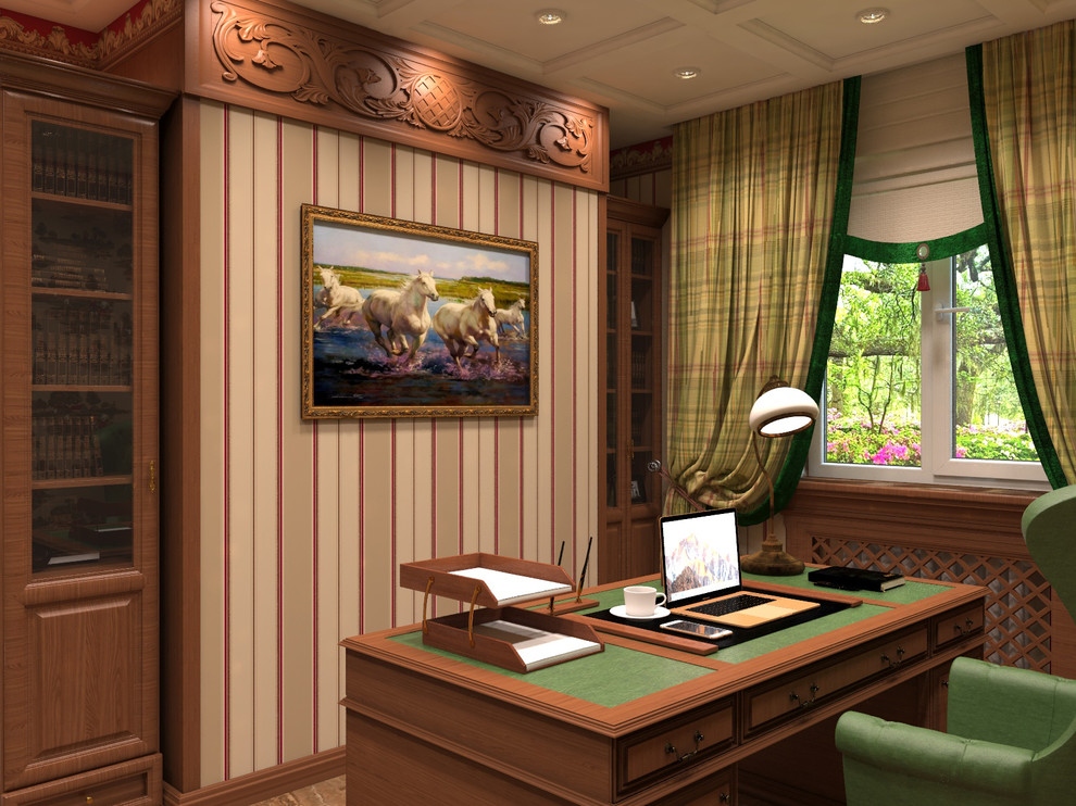 Лесной остров. Классический кабинет.