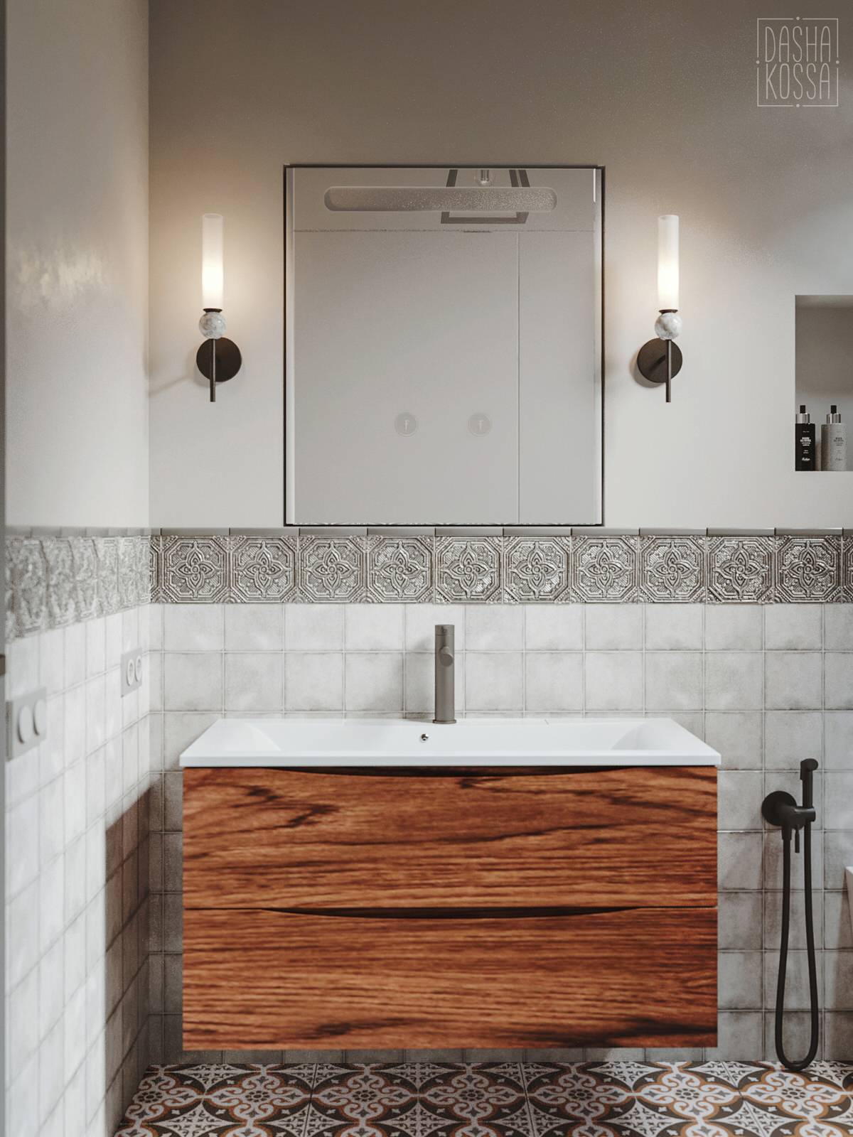 Двухуровневая квартира, шоу рум для девелоперов