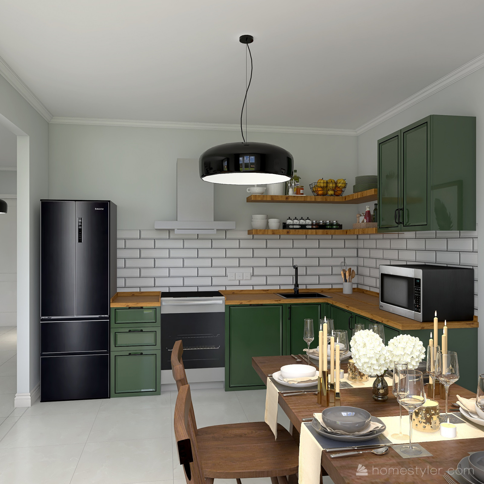 Обложка проекта: Кухня-гостиная