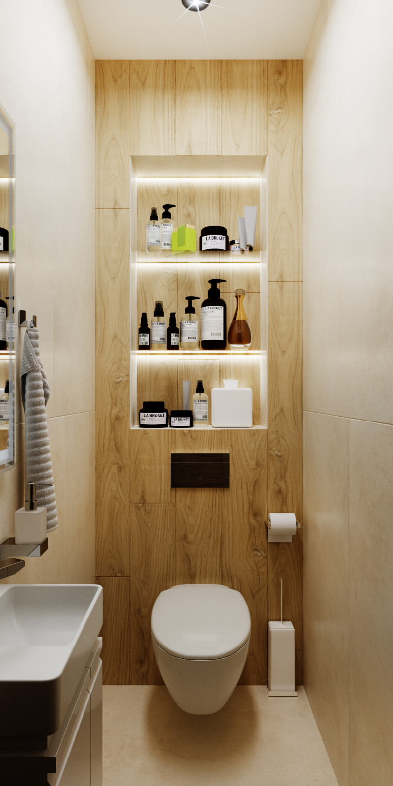 Апартаменты в Москве 90 кв.м. ванная