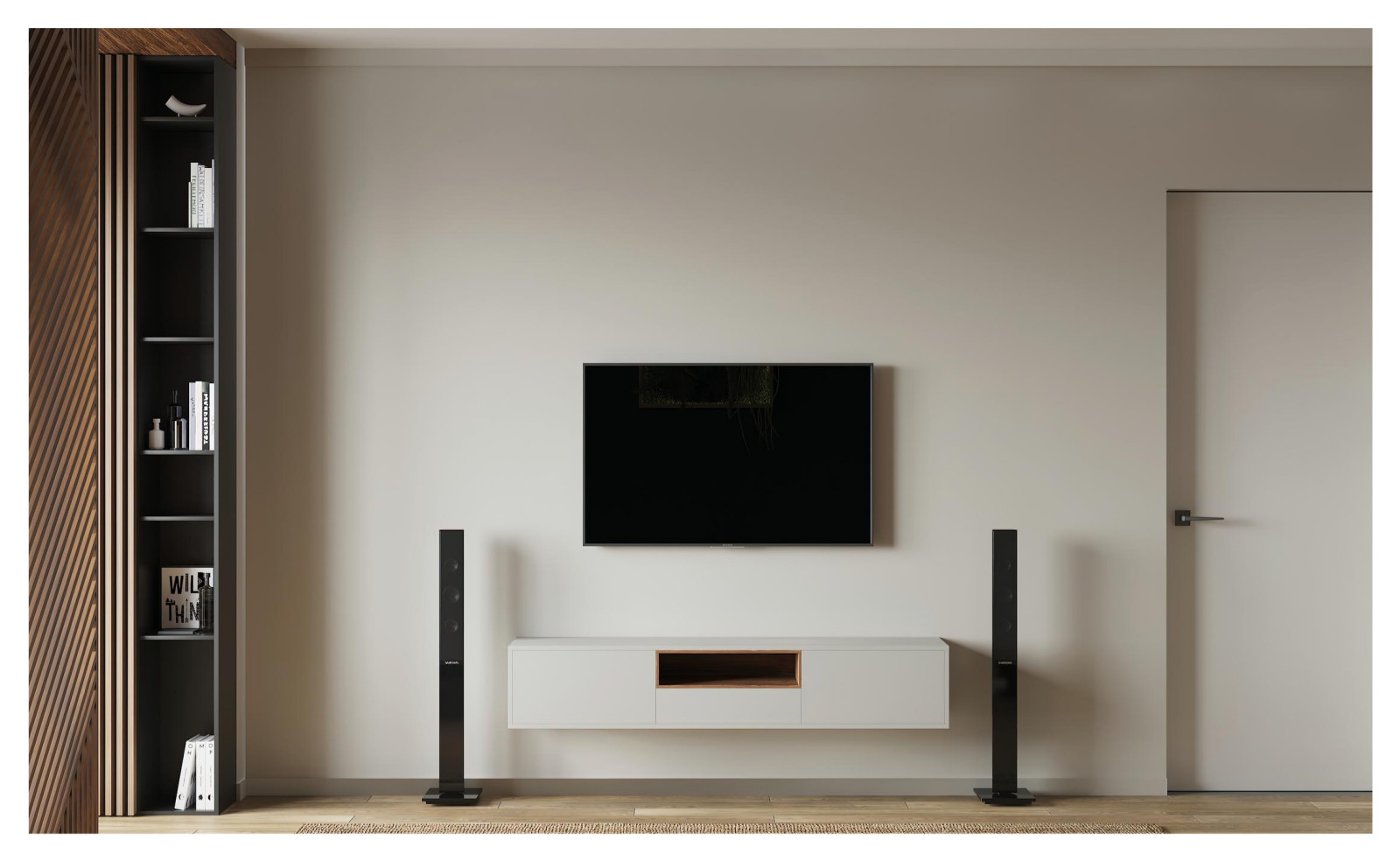 Яркий смешанный стиль в квартире 70 м2