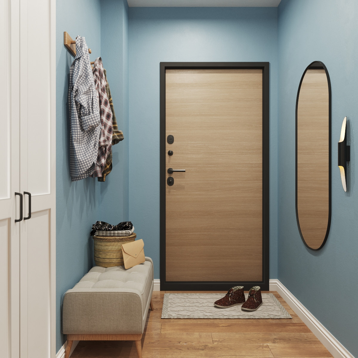 Дизайн и ремонт трехкомнатной квартиры (м. Селигерская)