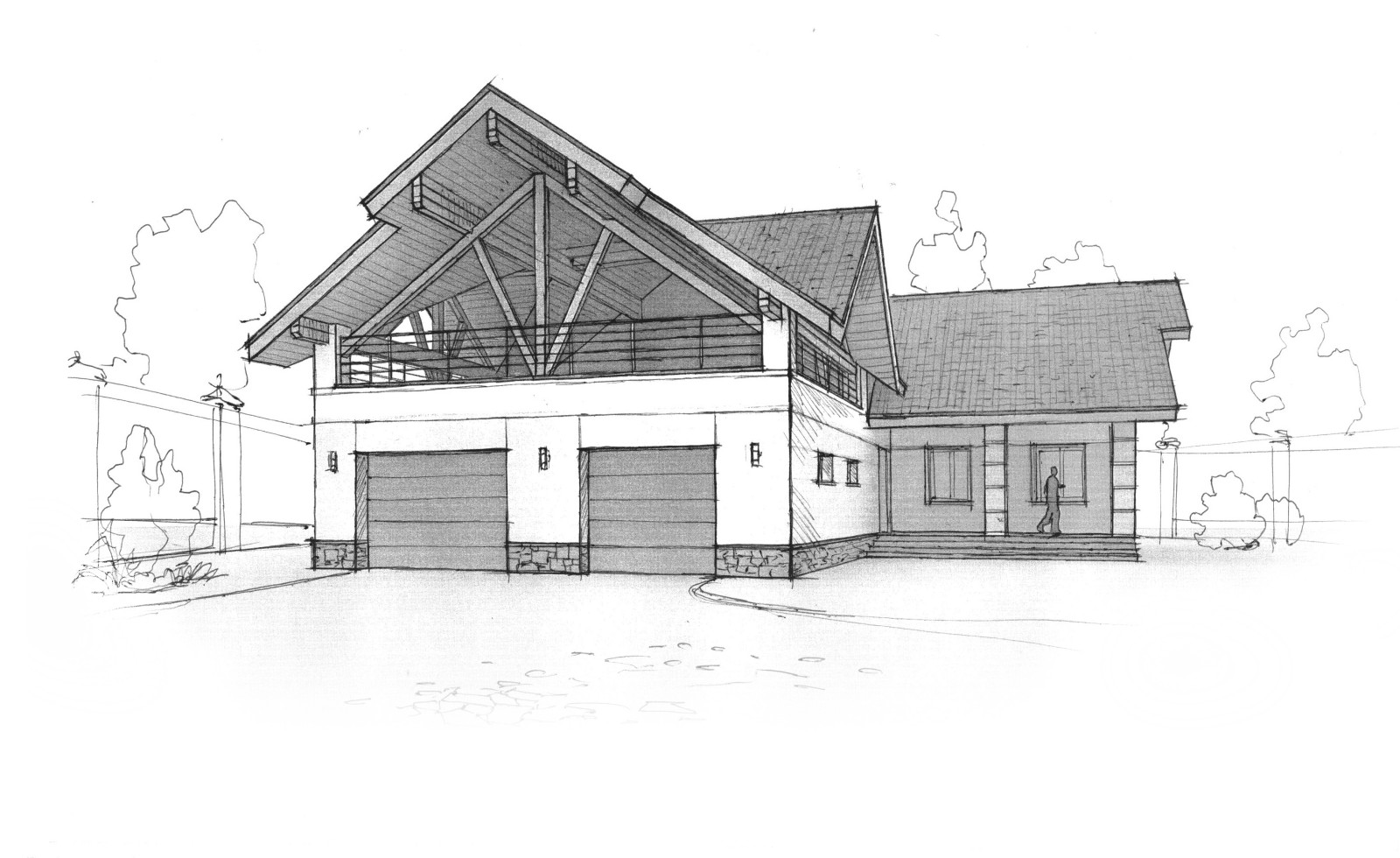 Эскизы. Ручная графика