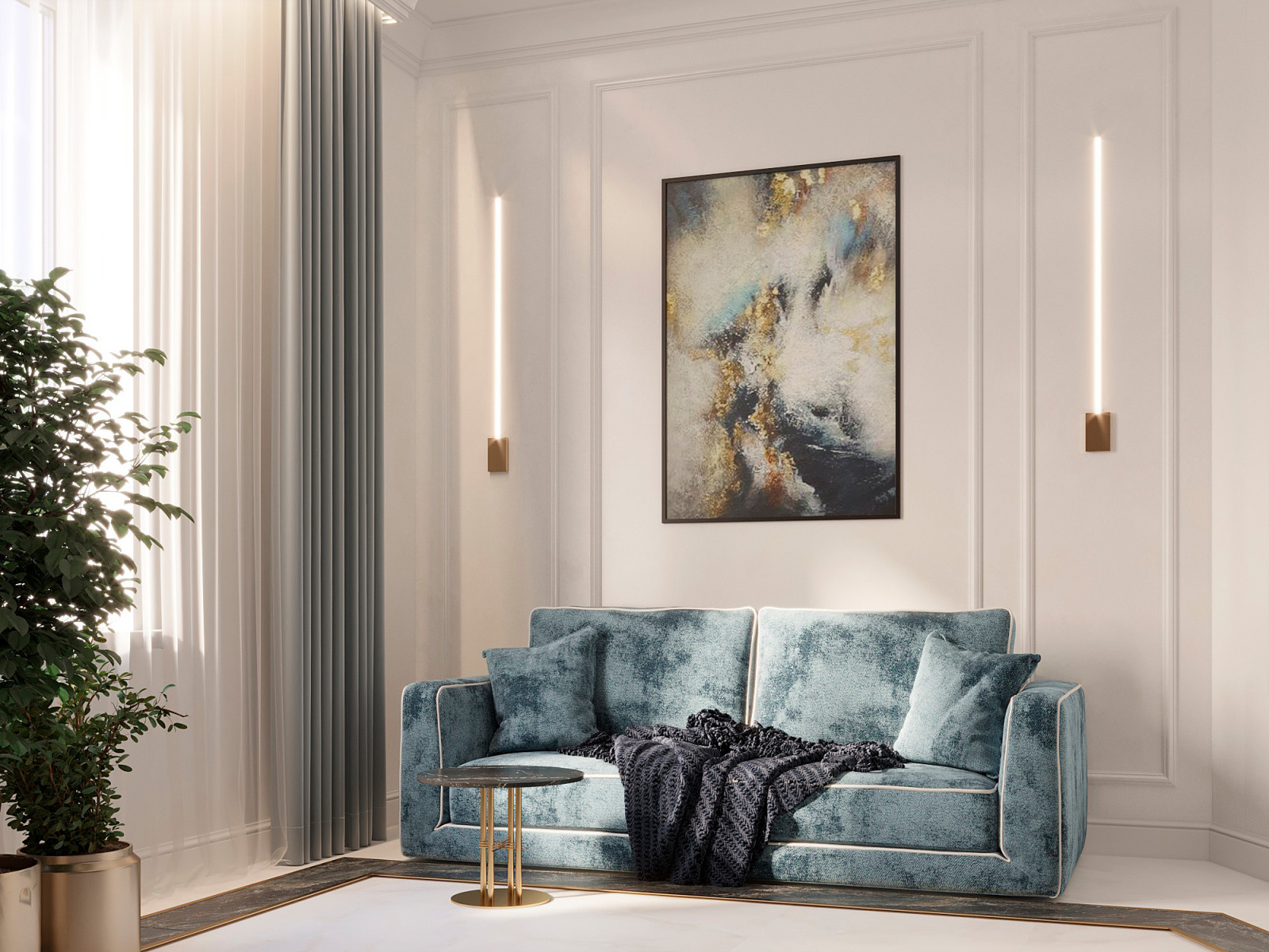 Дизайн интерьера дома 230м2