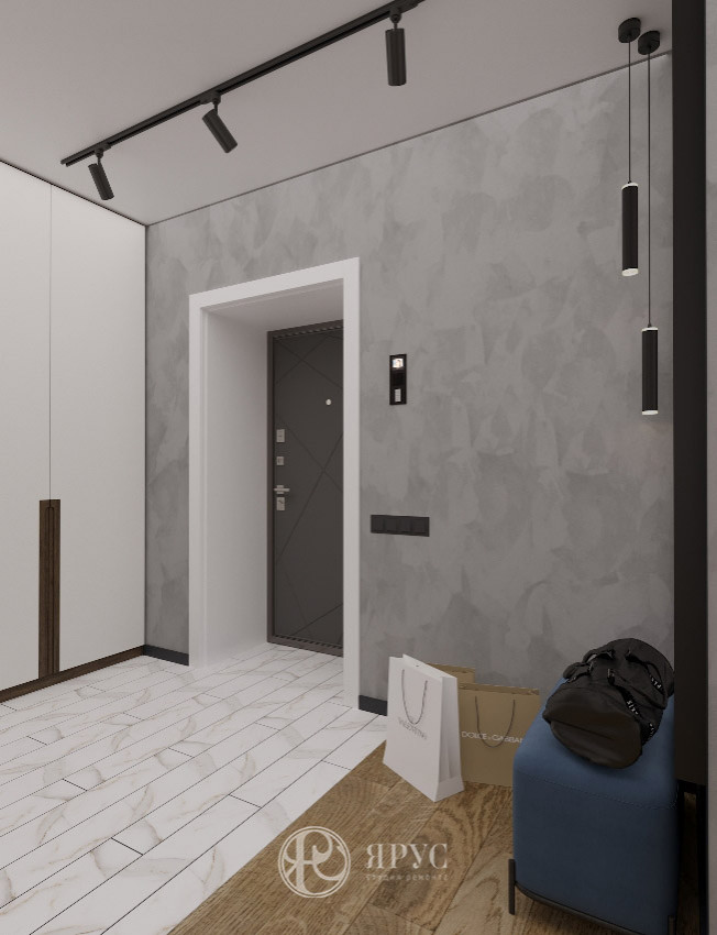 Обложка проекта: Дизайн-проект четырёхкомнатной квартиры