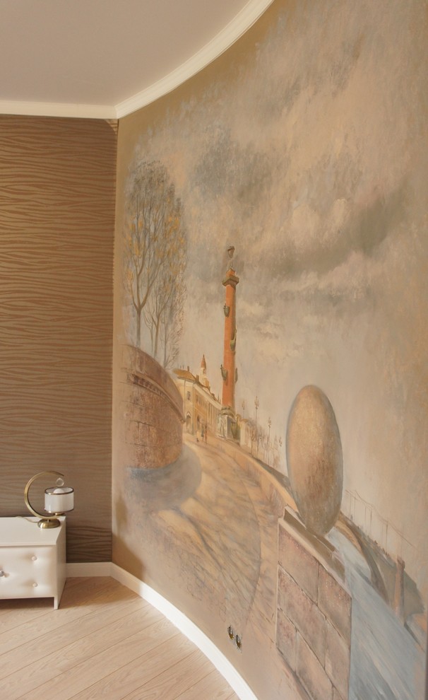 Роспись спальни РОСТРАЛЬНАЯ КОЛОННА