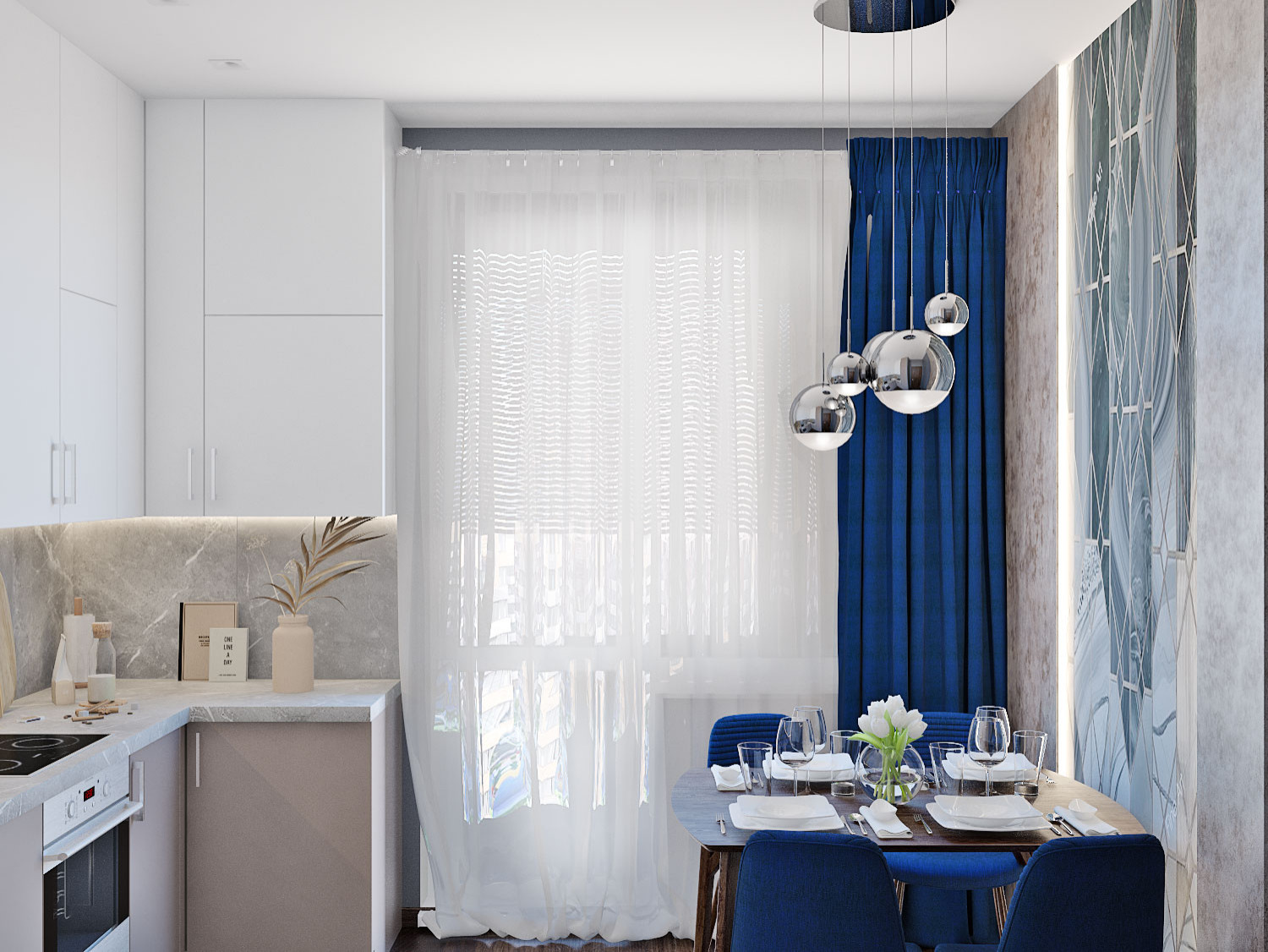 Проект трехкомнатной квартиры в ЖК Тушино 2018