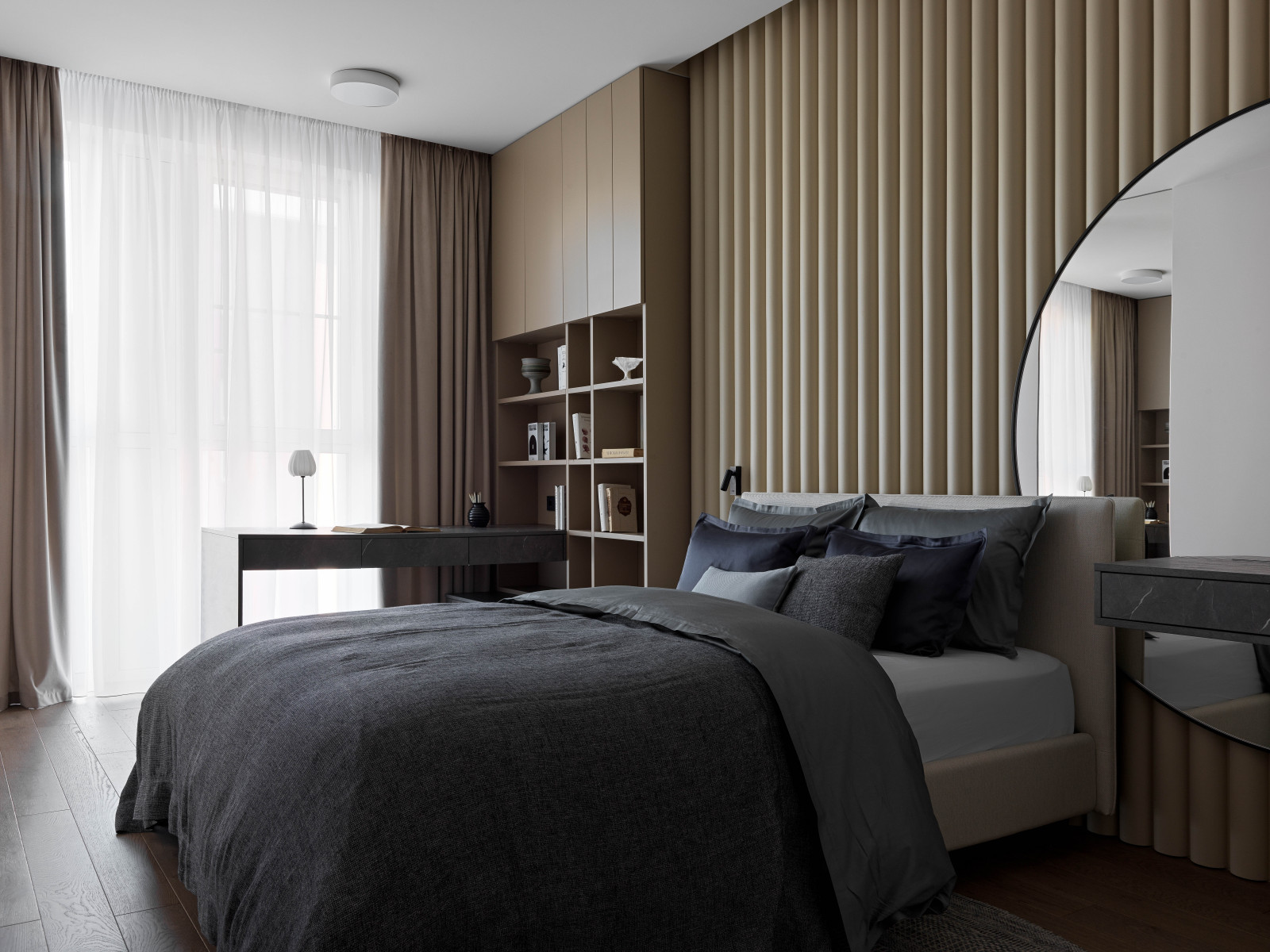 Houzz тур: 120 кв.м — квартира с гипсовыми панелями