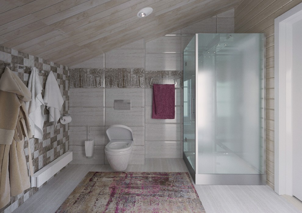 Дизайн деревянного дома в современном стиле, г. Воскресенск Московской области