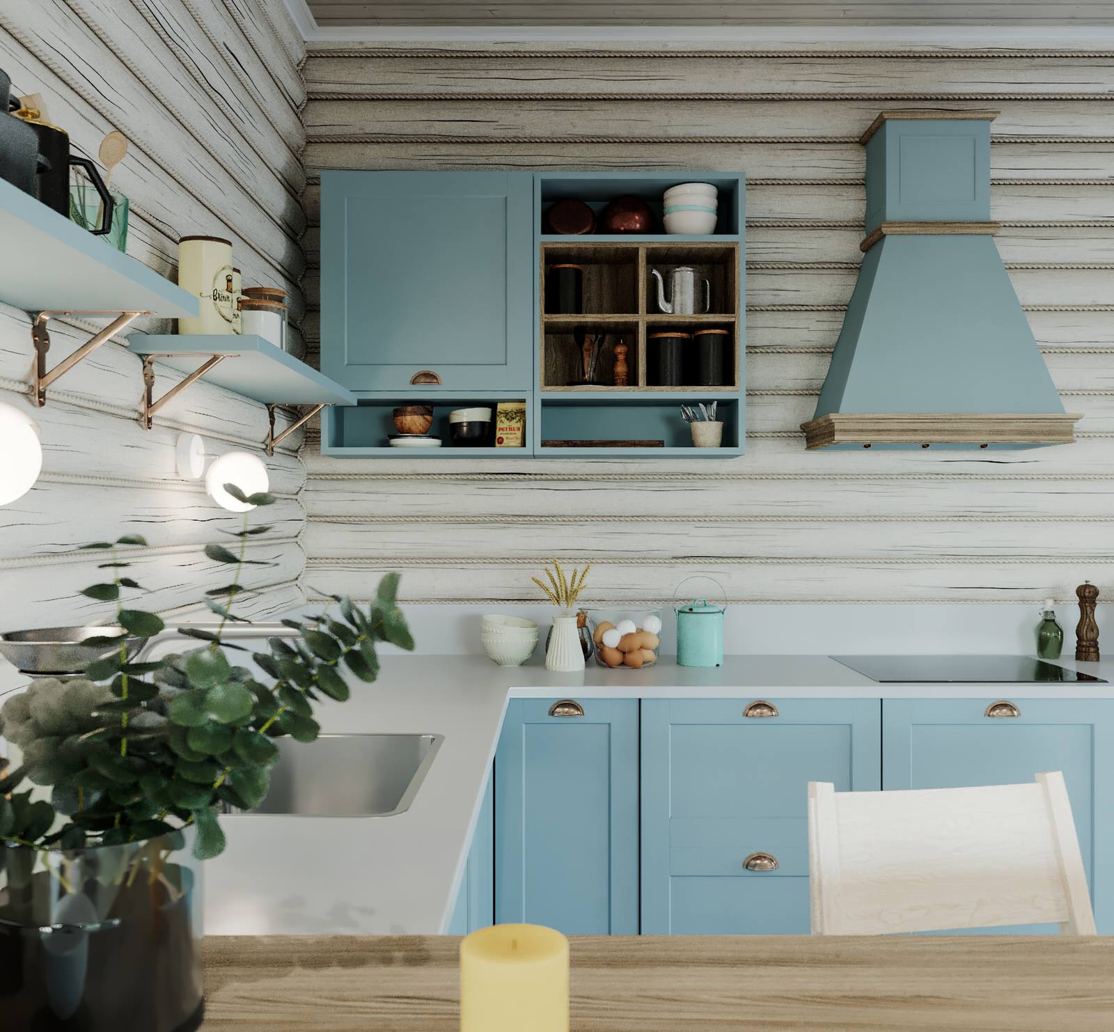 Загородный дом на озере