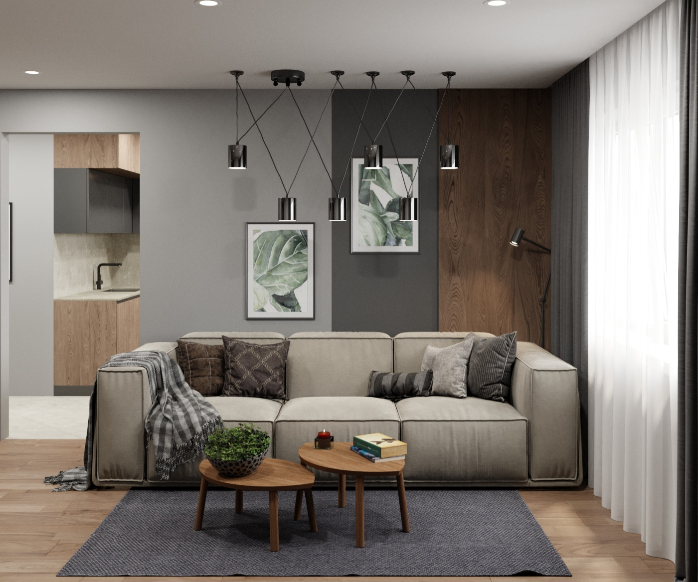 43,8 кв.м. Однокомнатная кв.,г.Воронеж