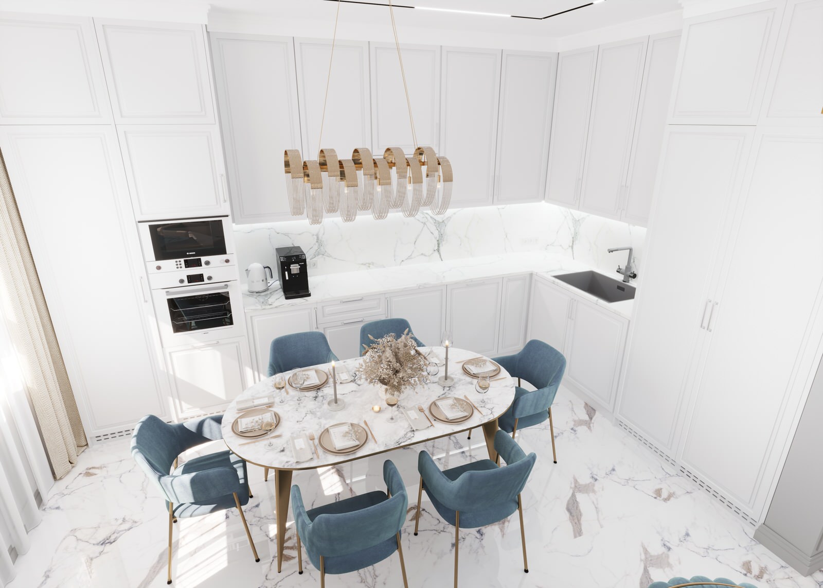 Проект 80м2 в ЖК Скандинавия