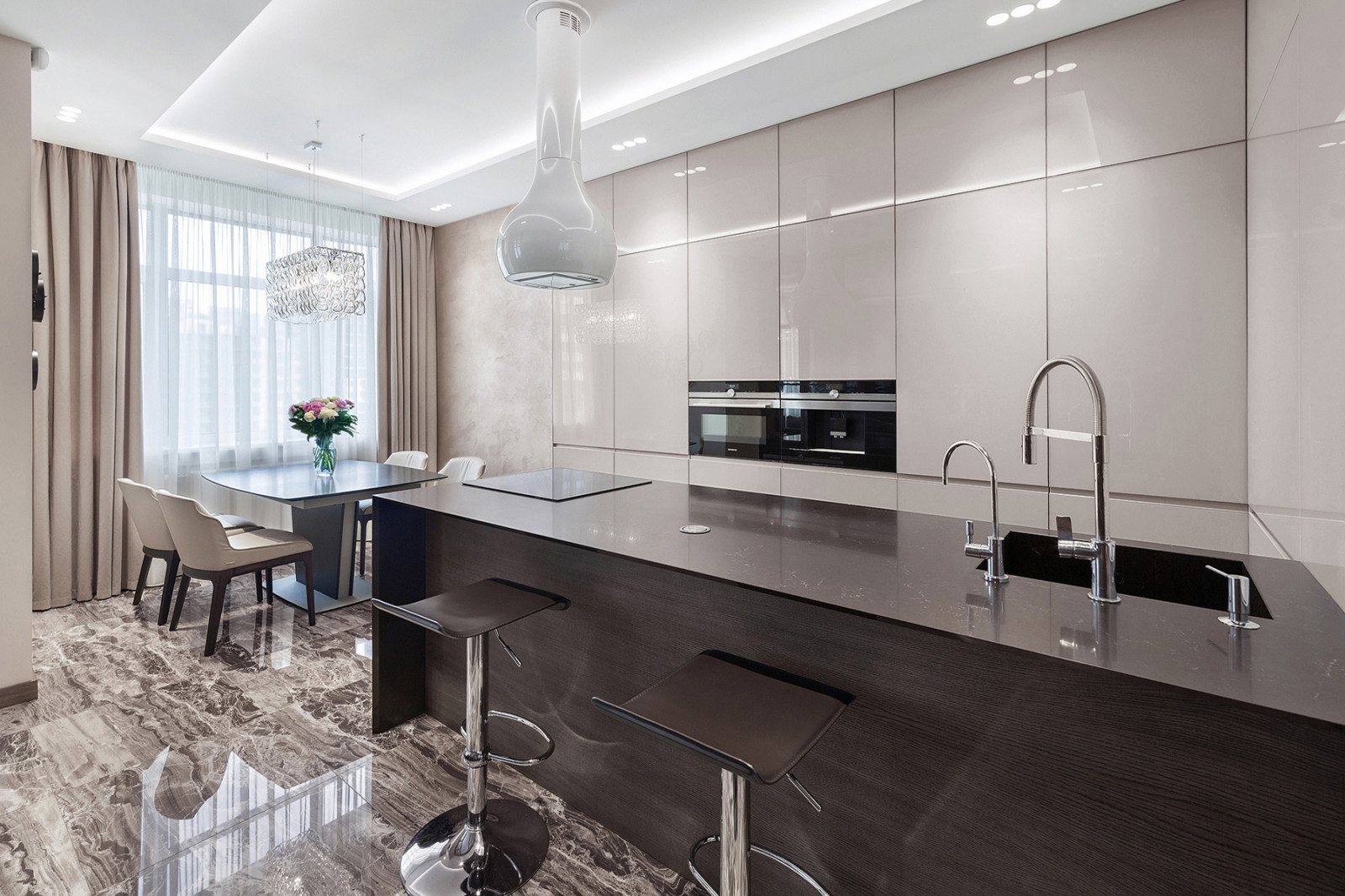 Квартира на бульваре Леси Украинки :: 131м2