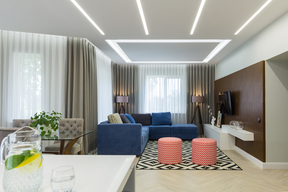 Реализованный интерьер дома "Семейное гнездо"