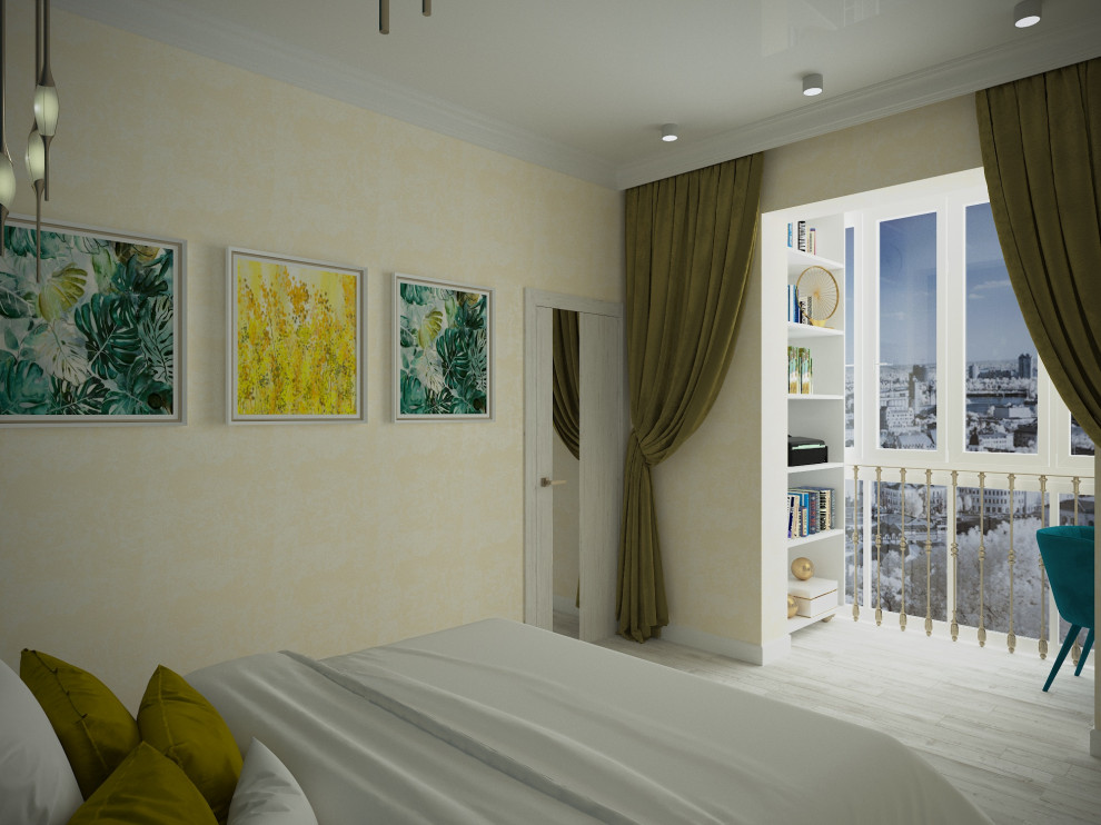 Спальня-кабинет 18 кв.м.