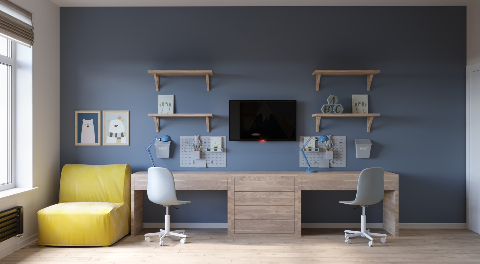 Проект квартиры в Москве 78 м2