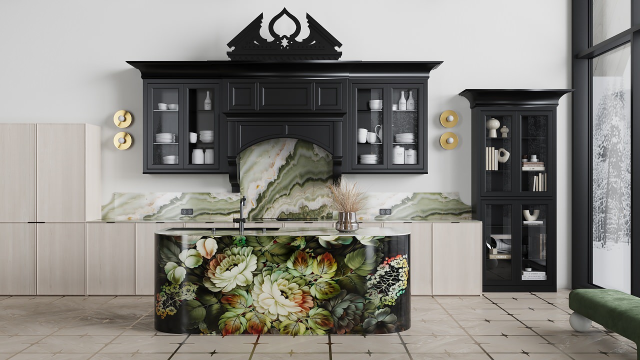 Загородный дом в Новом Русском стиле