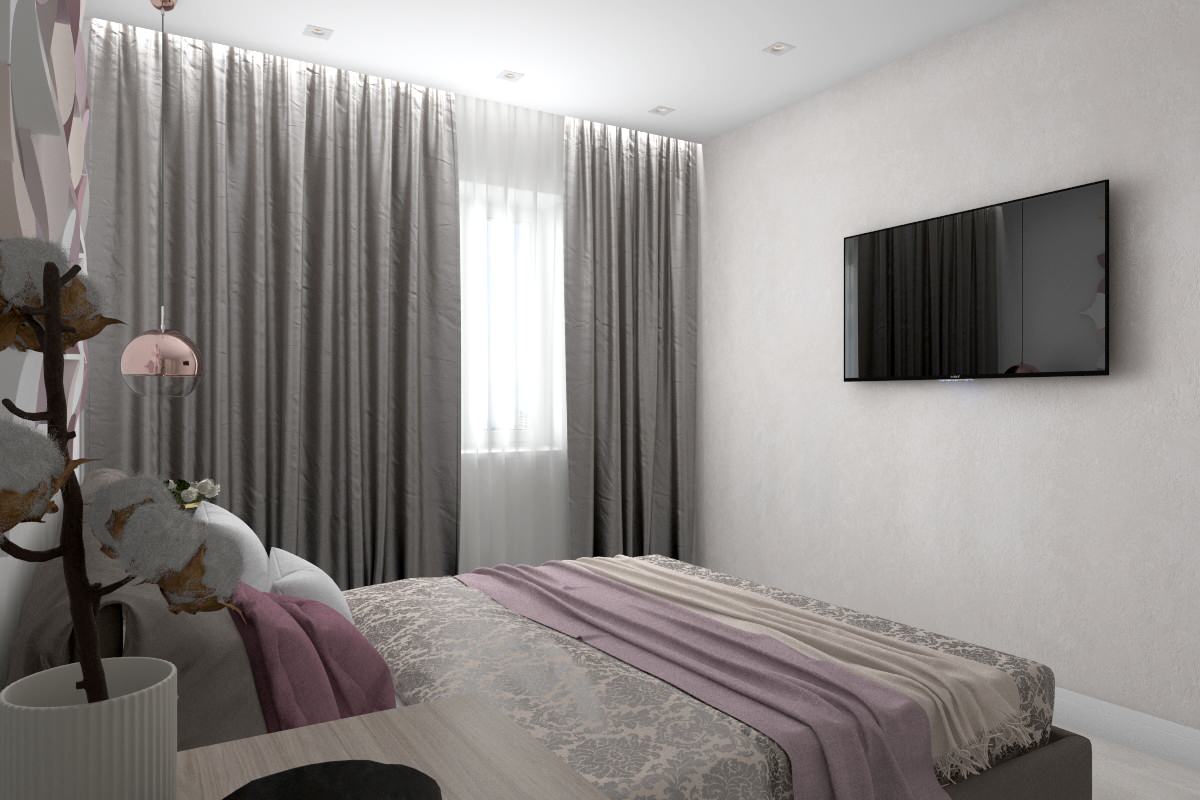 Обложка проекта: Дизайн-проект квартиры по ул. Вахова