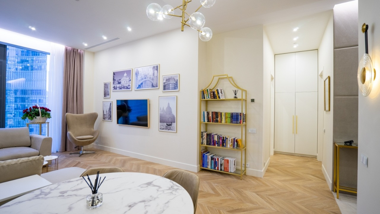 Квартира для Марии Солодар совместно с Luxinteriors