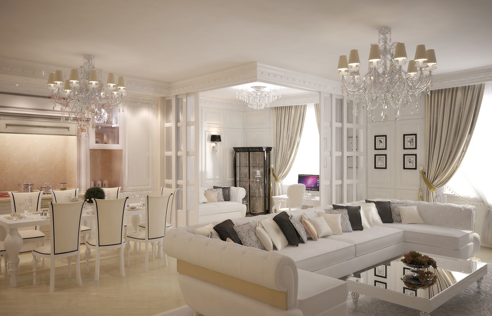 Квартира 140 м2, ЖК "Smolensky De Luxe" #женскийподход
