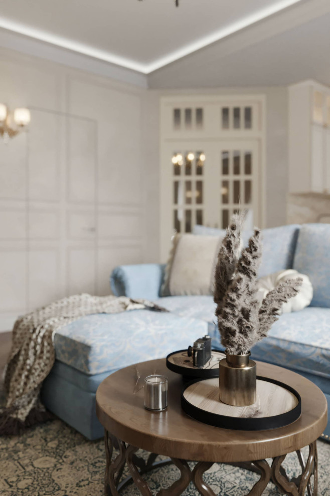 ДДизайн квартиры в ЖК «Город на Реке Тушино-2018» — Воплощение семейного уюта