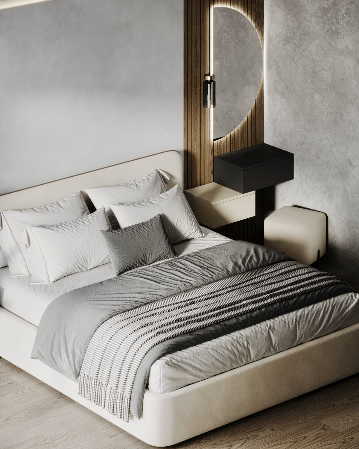 Дизайн проект 3 комнатной квартиры - ЖК Западный порт