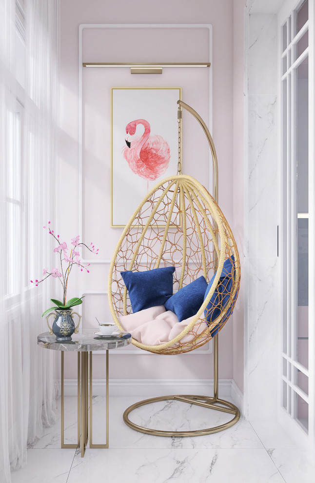 Неоклассика в оттенках нежной розы и сапфира