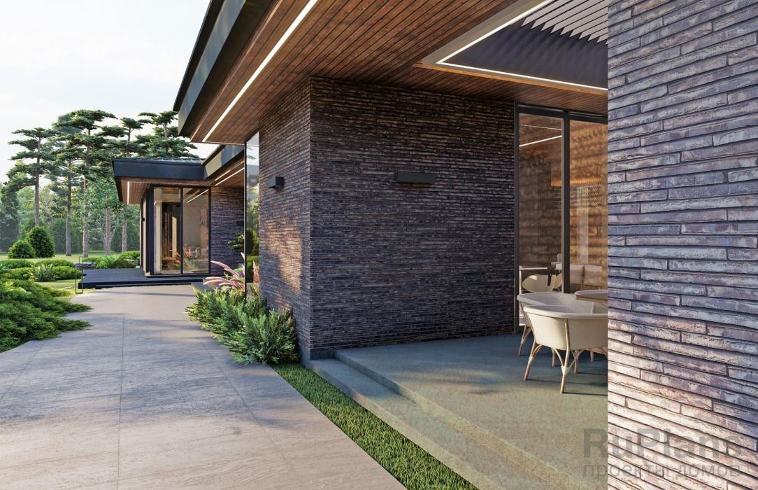 Rg5912 - Двухэтажный дом с зимним садом и гостевым флигелем