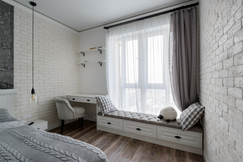 Интерьер в чёрно-белых тонах