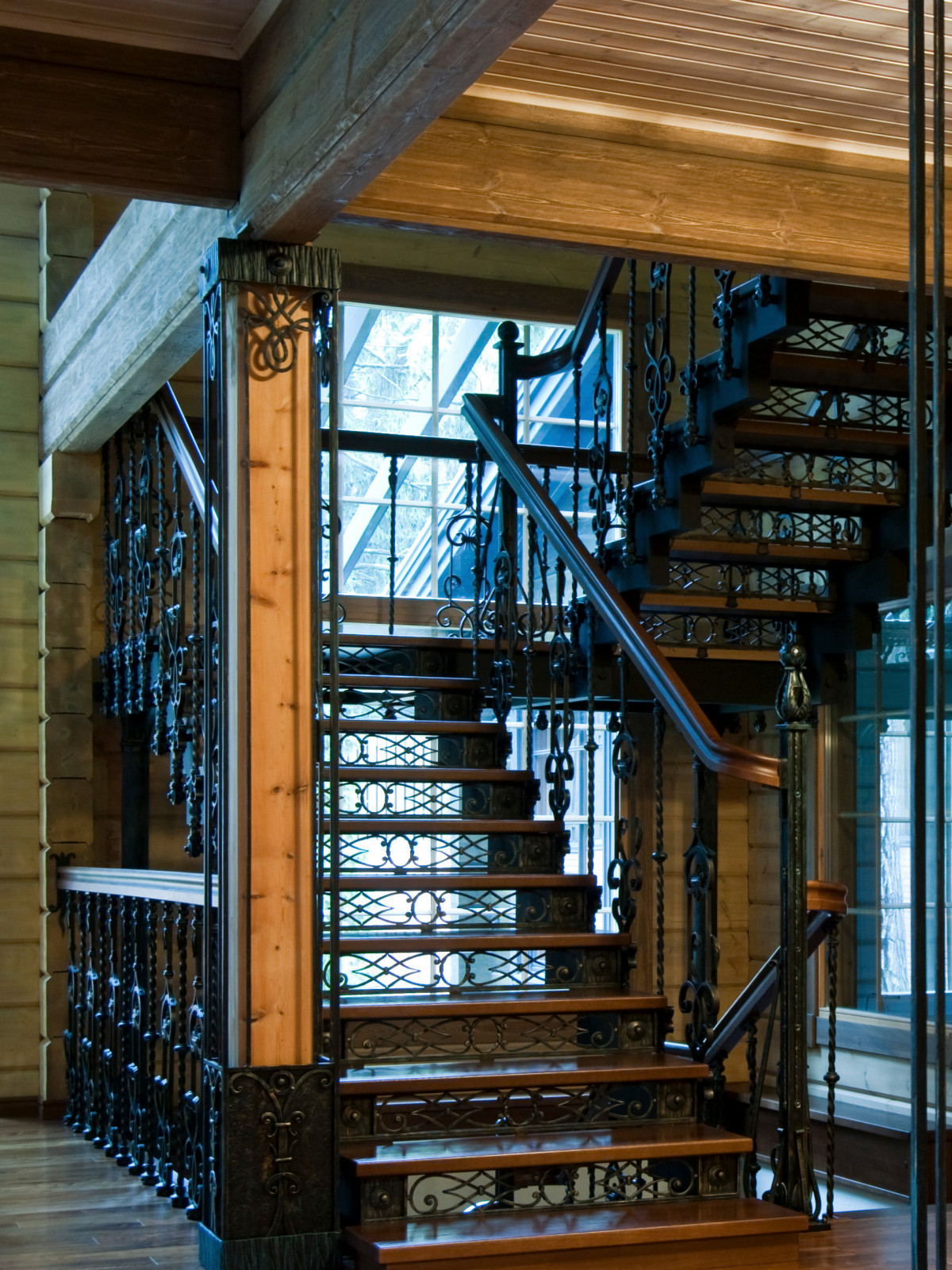 Частный деревянный дом. В соавторстве с Анастасией Гавриловой.