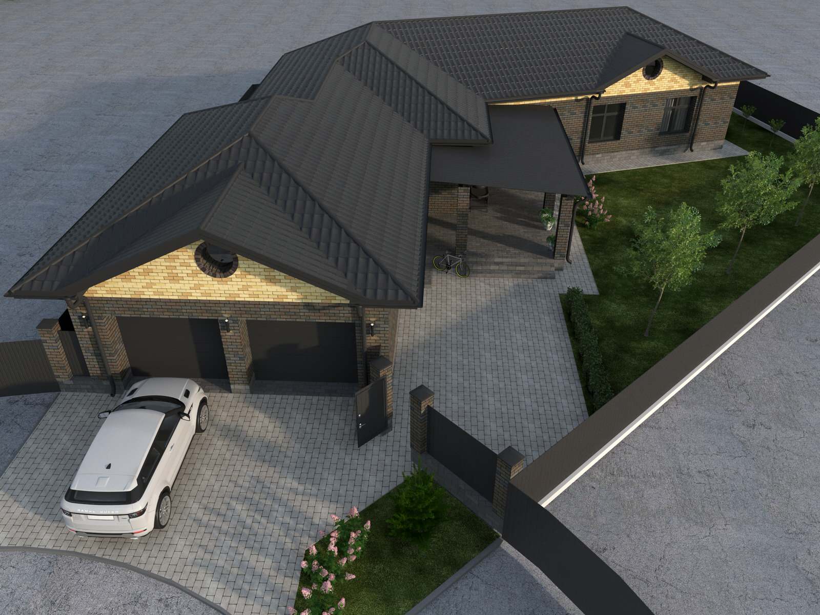 Обложка проекта: Проект дома 215 м.кв. в п. Экодолье