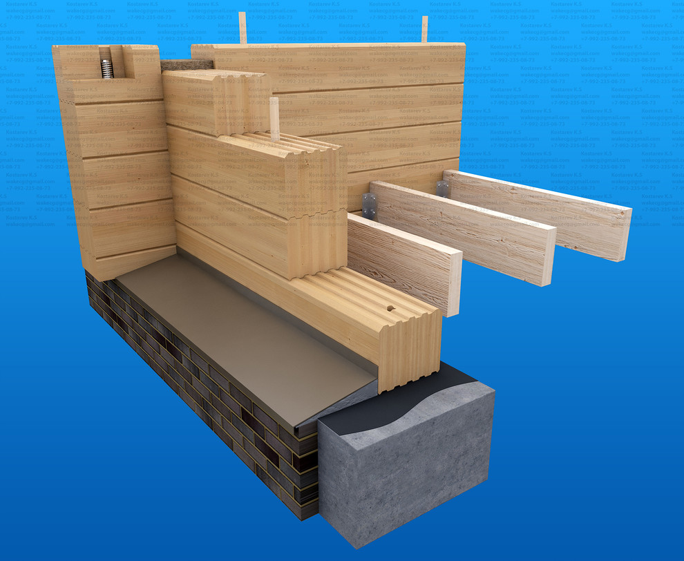 Обложка проекта: Иллюстрации - Строение стен