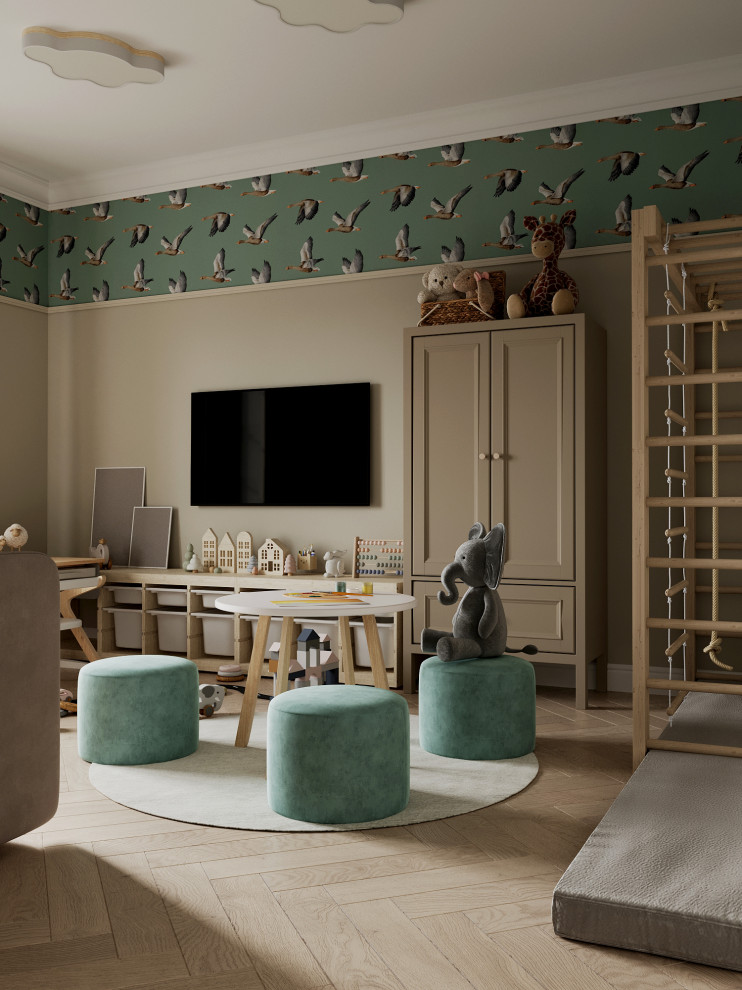 Дом с арочными окнами