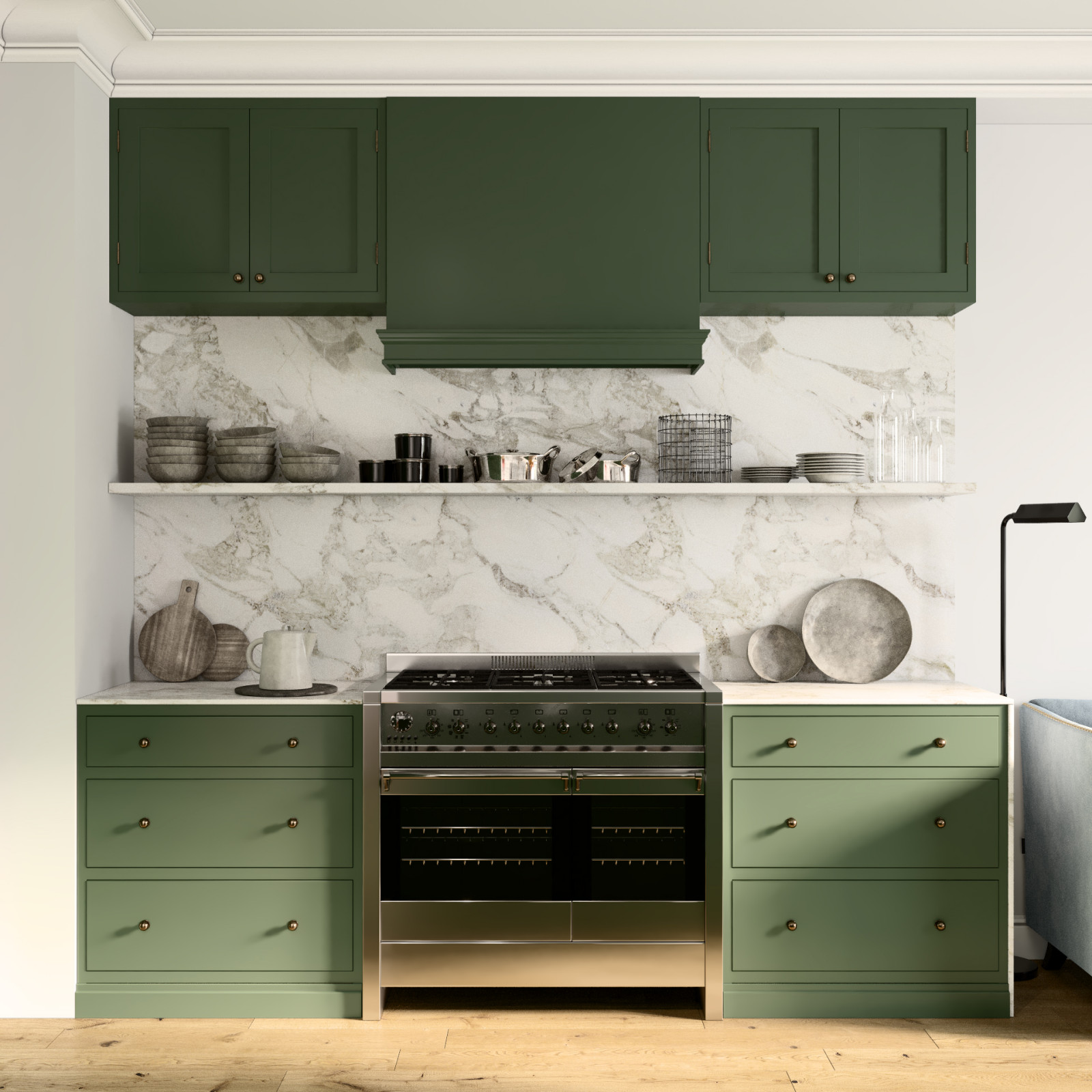 ДИЗАЙН-ПРОЕКТ КВАРТИРЫ В ВАРШАВЕ В РОМАНТИЧНОМ СТИЛЕ