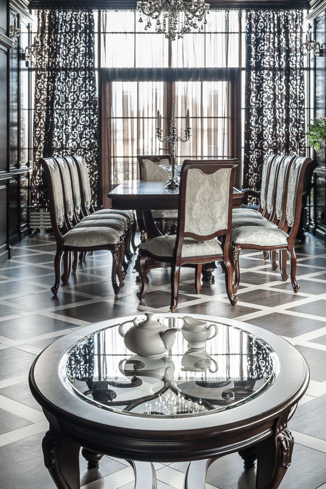 СТОЛОВАЯ В КЛАССИЧЕСКОМ СТИЛЕ