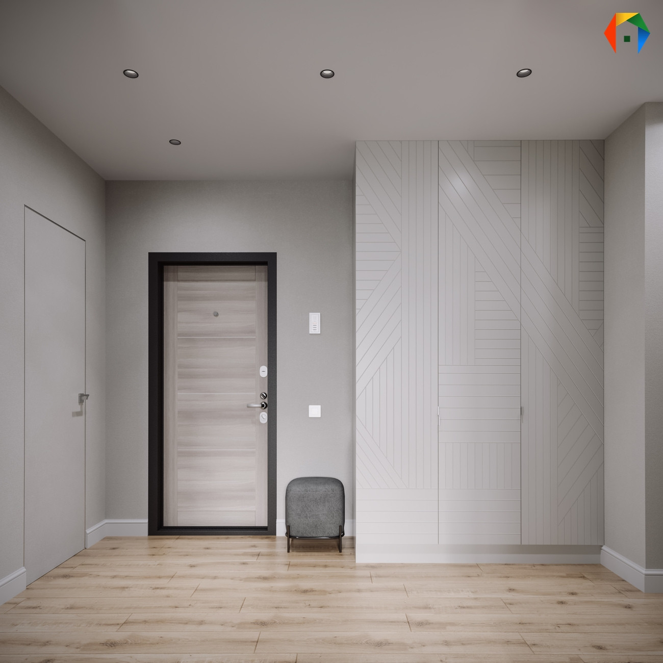 Москвичка. Дизайн для квартиры с солнечной прихожей