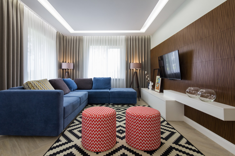 Реализованный интерьер дома "Семейное гнездо"