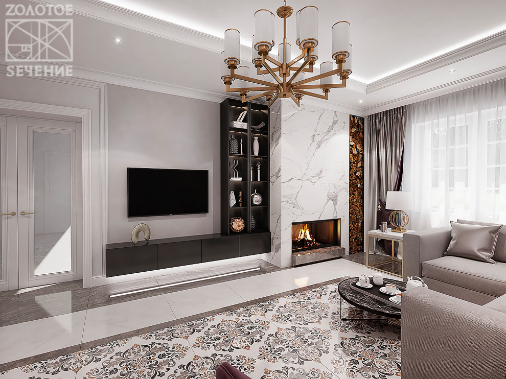 Изысканная нежность загородного дома