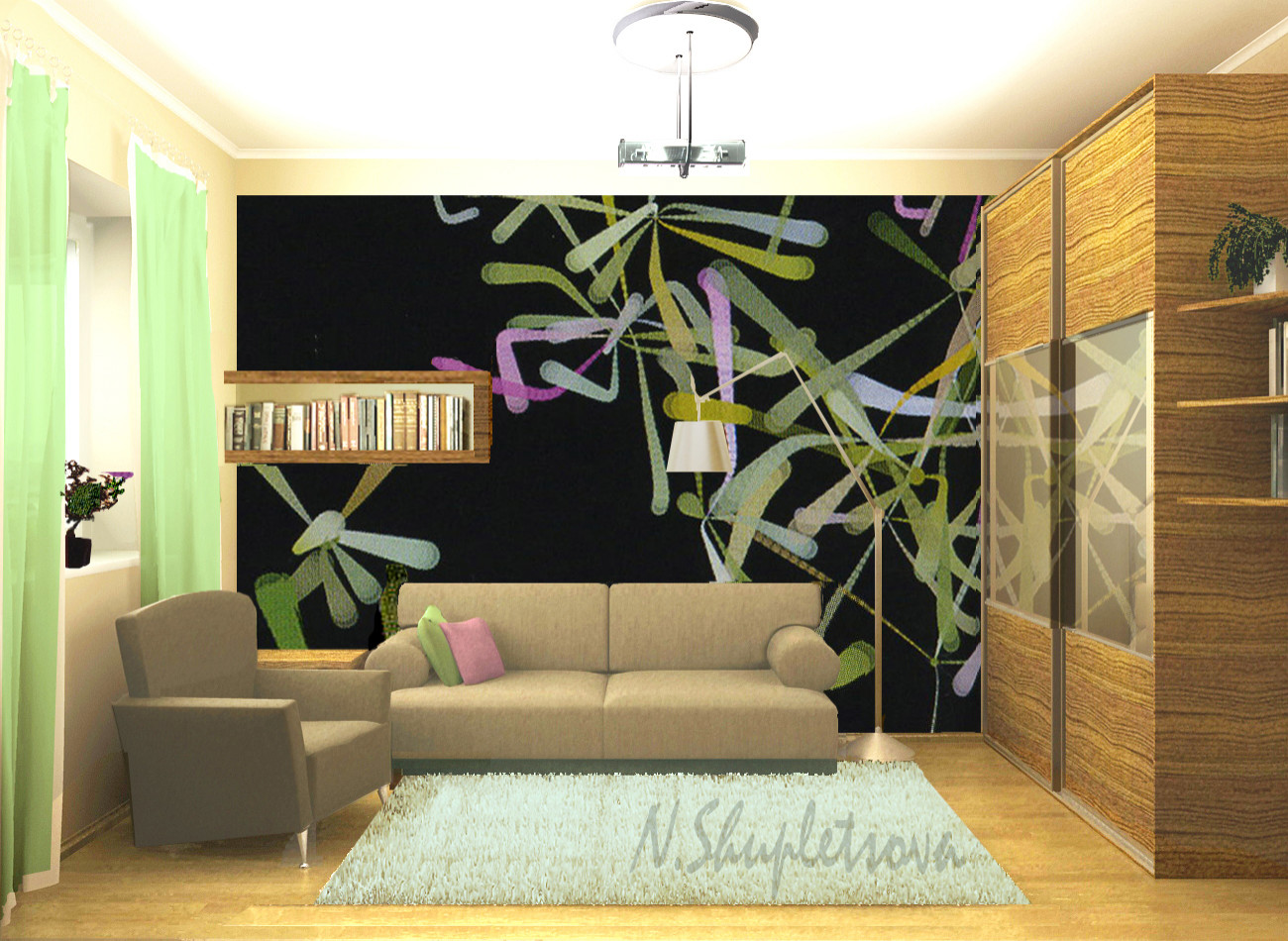 ЭСКИЗЫ коттедж в п.Зуброво